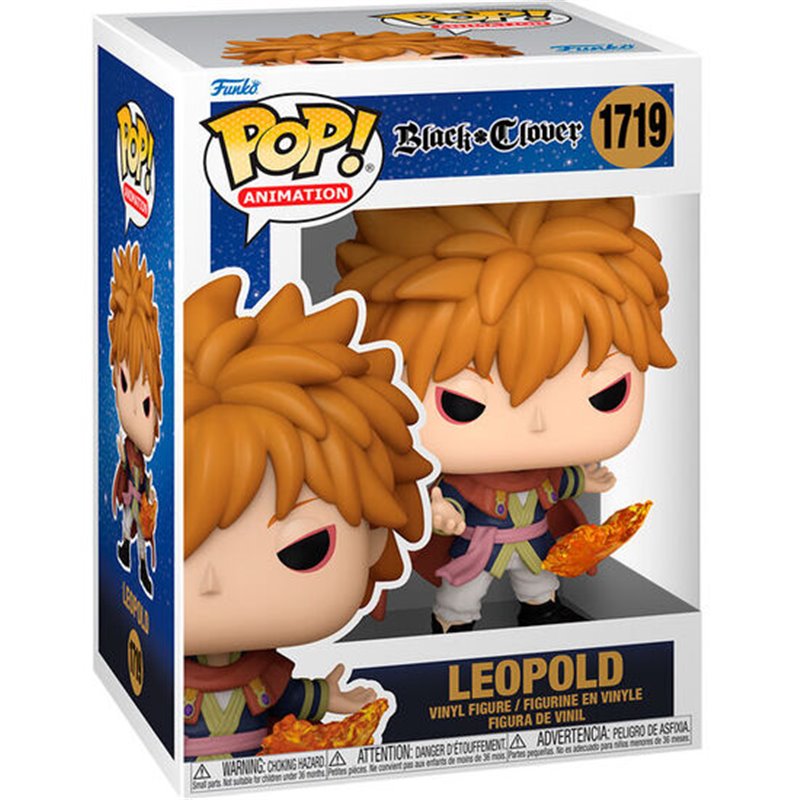 FIGURA POP BLACK CLOVER LEOPOLD