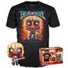 SET FIGURA POP & TEE MARVEL DEADPOOL HEAVY METAL