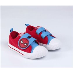 ZAPATILLA LONETA SUELA PVC ALGODÓN SPIDERMAN RED