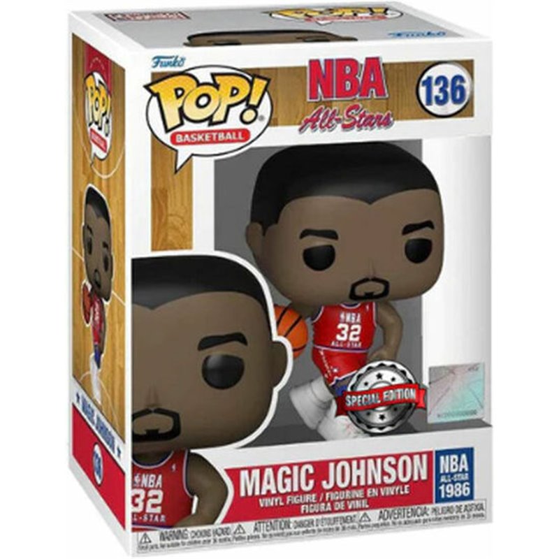 FIGURA POP NBA LEGENDS MAGIC JOHNSON EXCLUSIVE