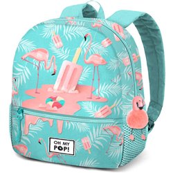 MOCHILA SWEET FLAMINGO OH MY POP! 31M ADAPTABLE