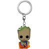 LLAVERO POCKET POP MARVEL I AM GROOT - GROOT WITH CHEESE PUFFS