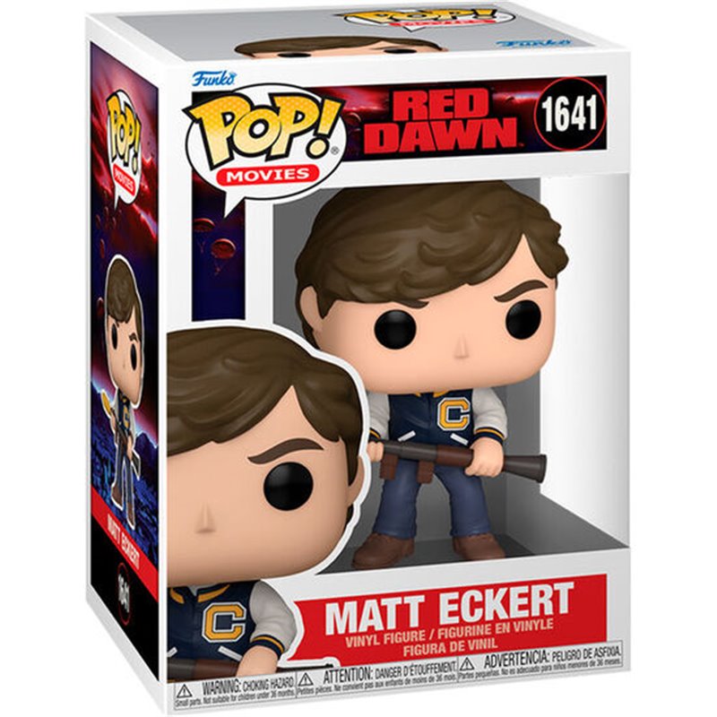 FIGURA POP AMANECER ROJO MATT ECKERT