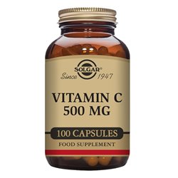 Solgar Vitamin C 500mg 100 Capsules - unisex