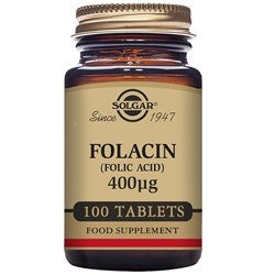 Solgar Folacin 400mg 100 Tablets - unisex