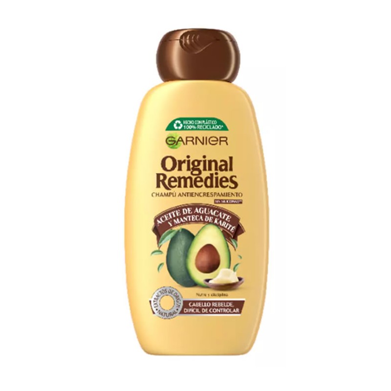 Garnier Original Remedies Avocado And Shea Shampoo 600ml - unisex