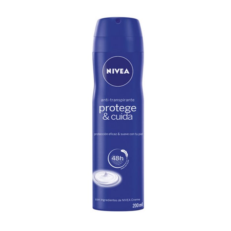 Nivea Protect And Care Deodorant Spray 200ml - unisex