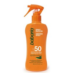 Babaria Sunscreen Lotion With Aloe Vera Spf50 200ml - unisex