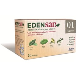 Dietisa Edensan 01 Hepatico 20 Filtros - unisex