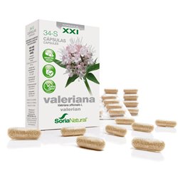 Soria 34-S Valeriana 600 Mg 30 Caps Liberacion Prolongad - unisex