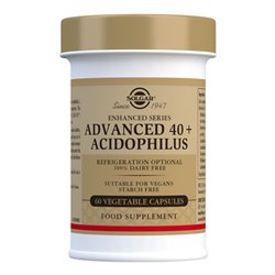 Solgar 40 Plus Acidophilus Advanced 60 Veggie Capsules - unisex