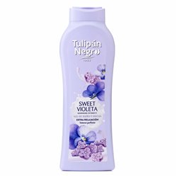 Tulipán Negro Gel Sweet Violeta Shower Gel Extra Relax 650ml - unisex