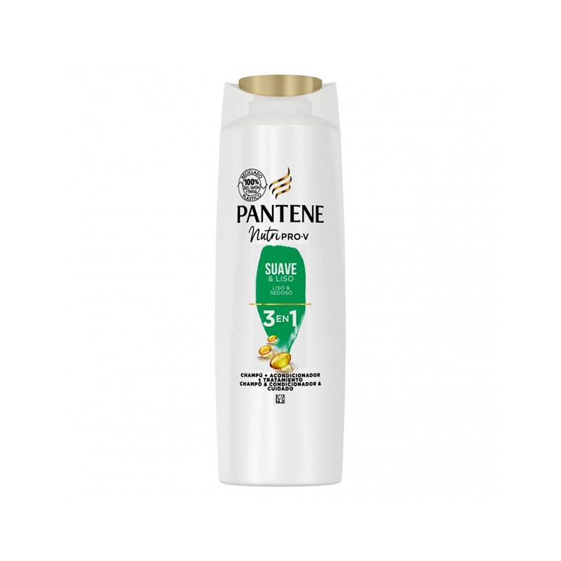 Pantene Cha 385ml Suave y Liso - unisex