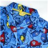 BATÍN CORAL FLEECE PAW PATROL BLUE