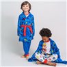 BATÍN CORAL FLEECE PAW PATROL BLUE