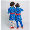 BATÍN CORAL FLEECE PAW PATROL BLUE