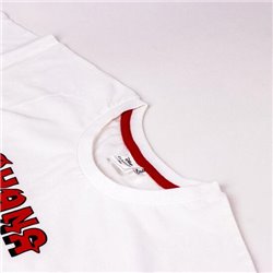 CAMISETA CORTA SINGLE JERSEY STITCH WHITE