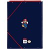 CARPETA FOLIO 3 SOLAPAS SUPER MARIO "WORLD"