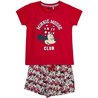 PIJAMA CORTO SINGLE JERSEY PUNTO MINNIE RED