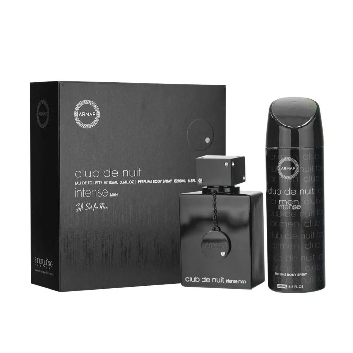 Armaf Club De Nuit Eau De Toilette Intense Man Spray 200ml Set 2 Pieces - unisex - Teknashop Ltd