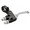 brake lever V-brake right 3-finger black / silver