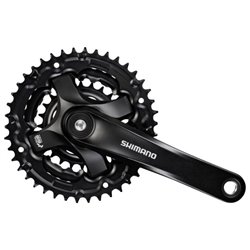 Crankset Tourney FC-TY501 42-34-24 175mm black