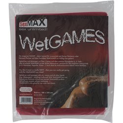 SEXMAX SÁBANA ROJA DE PLÁSTICO