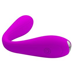 Yedda Vibrator Bendable USB Silicone Purple