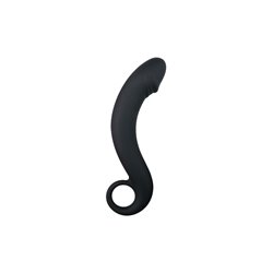 Dildo Black Silicone - Prostate