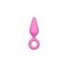 Set 3 Butt Plug Silicone Pink