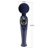 Skyler Massager Wand with Digital Screen Blue