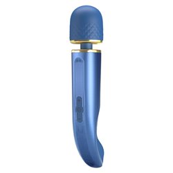 Vibrating Wand USB Silicone Blue