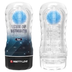 Planet Ball-Rolling Masturbator Cup Blue