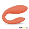 Couple Toy with App Flexible Silicone Salmon