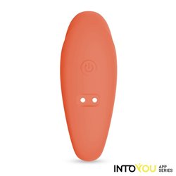 Couple Toy with App Flexible Silicone Salmon