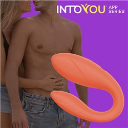 Couple Toy with App Flexible Silicone Salmon