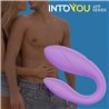 Couple Toy with App Flexible Silicone Lavender