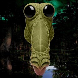 Scaled Swamp Monster Dildo 9.4