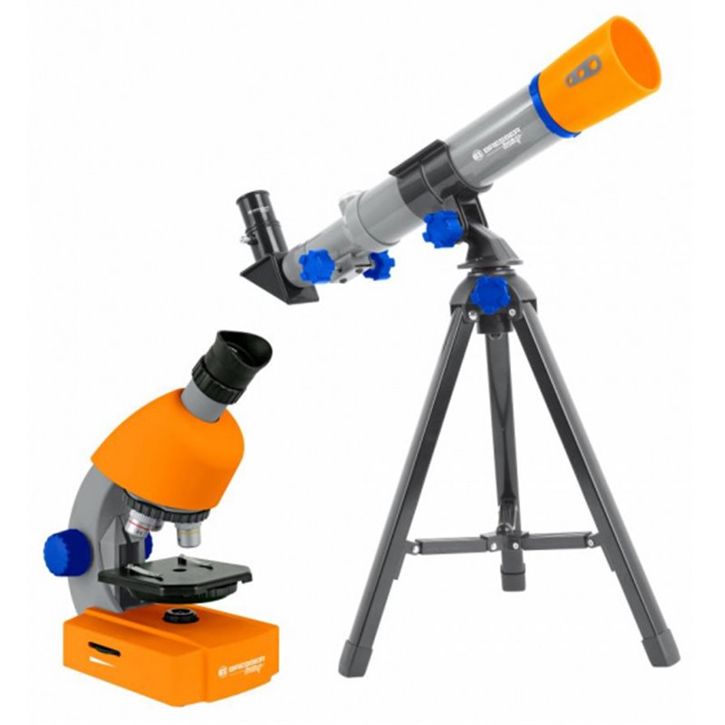 telescope and microscope junior 35 cm orange