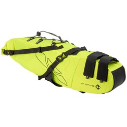 saddlebag Rough Ride L 11 liter nylon yellow/black