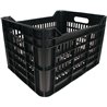 bicycle crate 30 liters 100% recycled plastic black