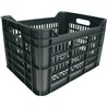 bicycle crate 30 liters 100% recycled plastic dark gray