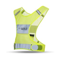 X vest reflective neon yellow size S