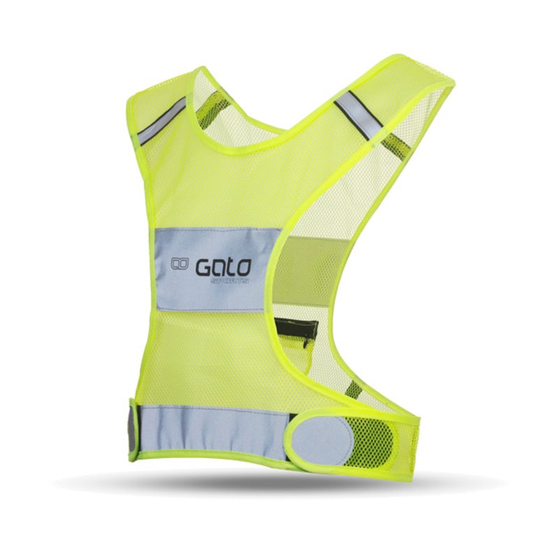 X vest reflective neon yellow size S