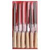 File Set with Wooden Handle 6-Piece