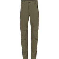 Eitan zip-off pants men olive green size 54