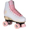 Classic adjustable roller skates junior white/pink size 31/34