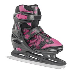 Jokey Ice 3.0 adjustable skates black/pink size 30-33