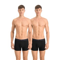 Basic Boxer shorts Men (Pack of 2) Black size M