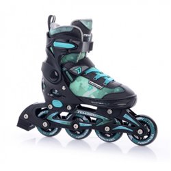 inline skates Dasty 82A softboot green size 40-43